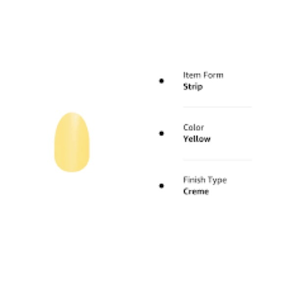 Belgian Buttercup (RETIRED) Color Street Yellow Nail Strips - Picture 3 of 10